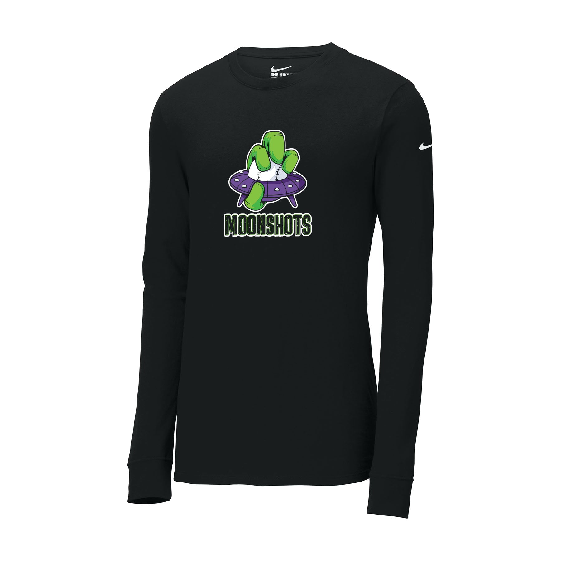 Moonshot Spaceship Nike Long Sleeve Tee