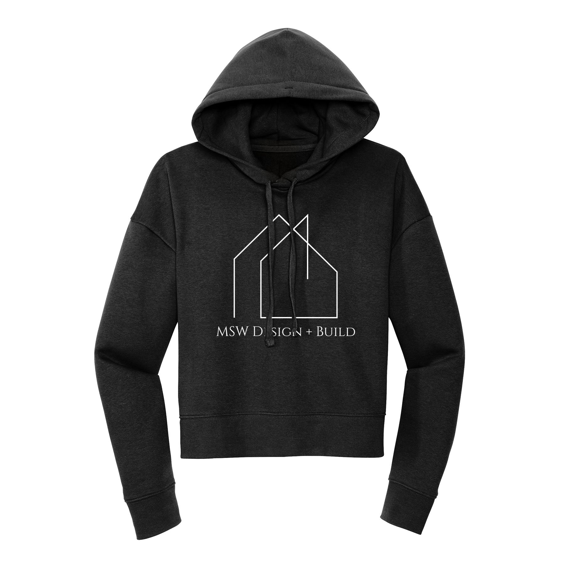 MSW Design and Build Cropped Hoodie