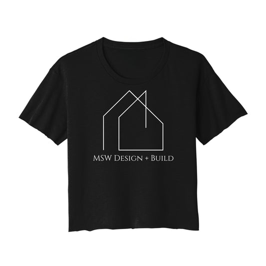 MSW Design and Build Cropped Tee