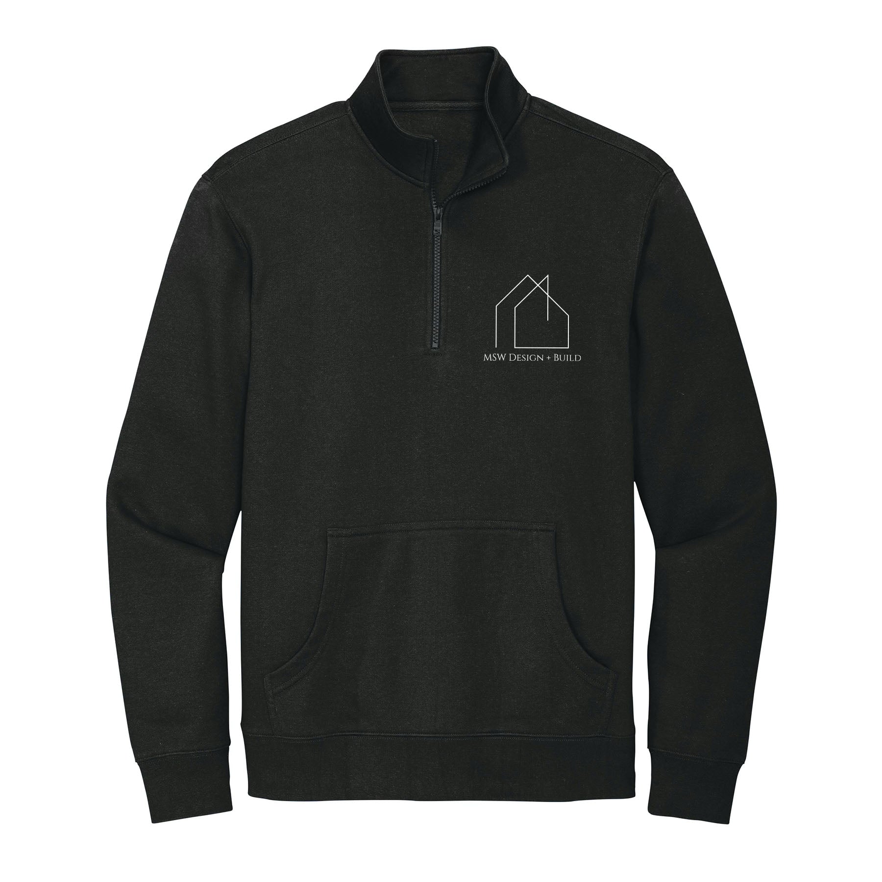MSW Design and Build 1/4 Zip Fleece