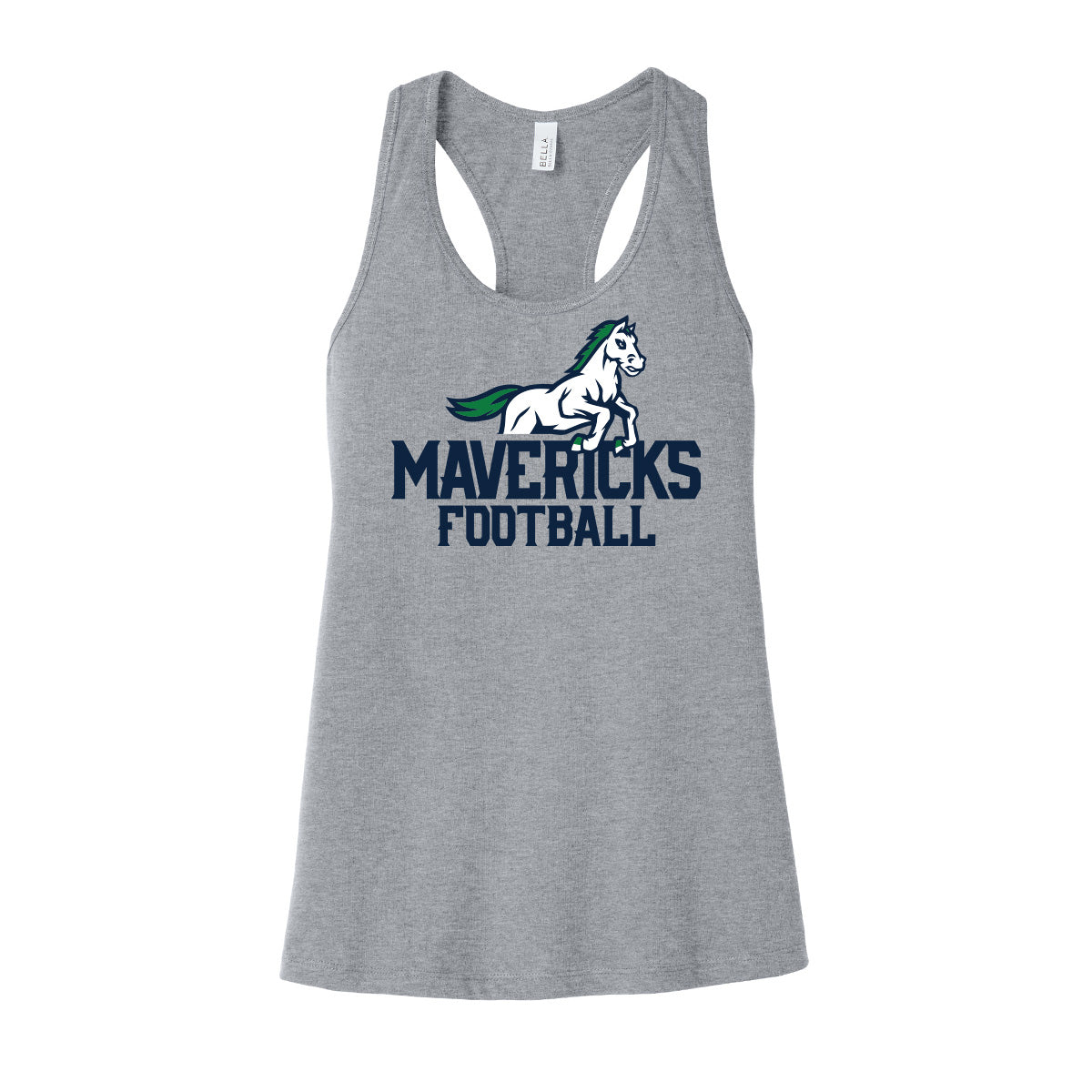 Mavericks Football Women's Racerback Tank