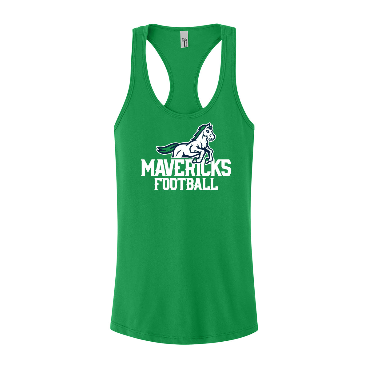Mavericks Football Women's Racerback Tank