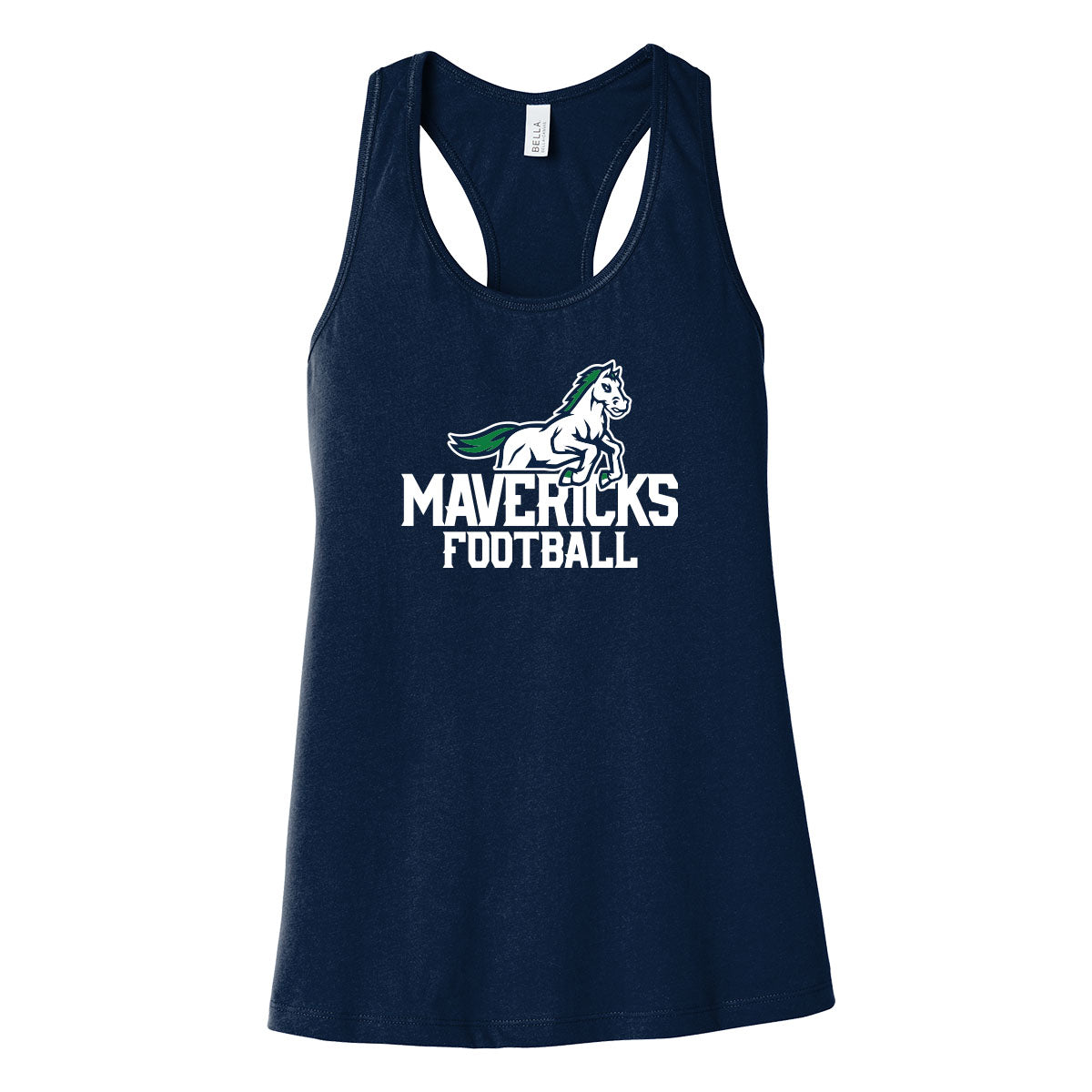 Mavericks Football Women's Racerback Tank