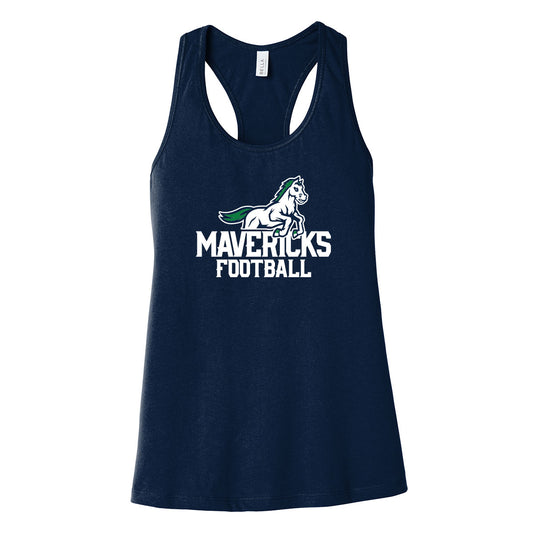 Mavericks Football Women's Racerback Tank