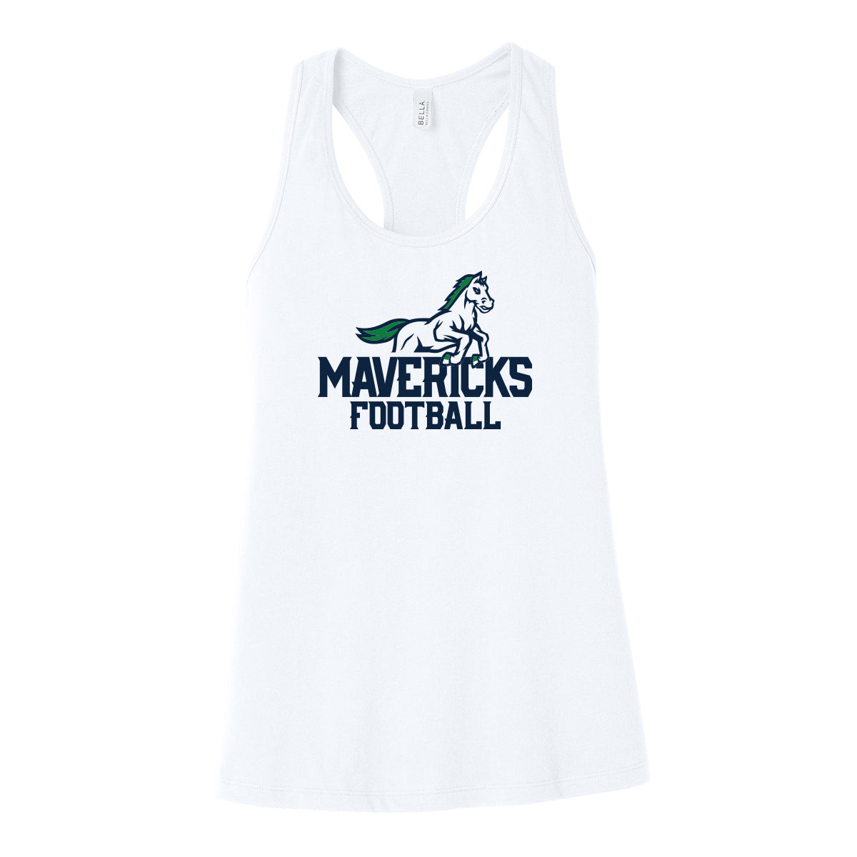 Mavericks Football Women's Racerback Tank