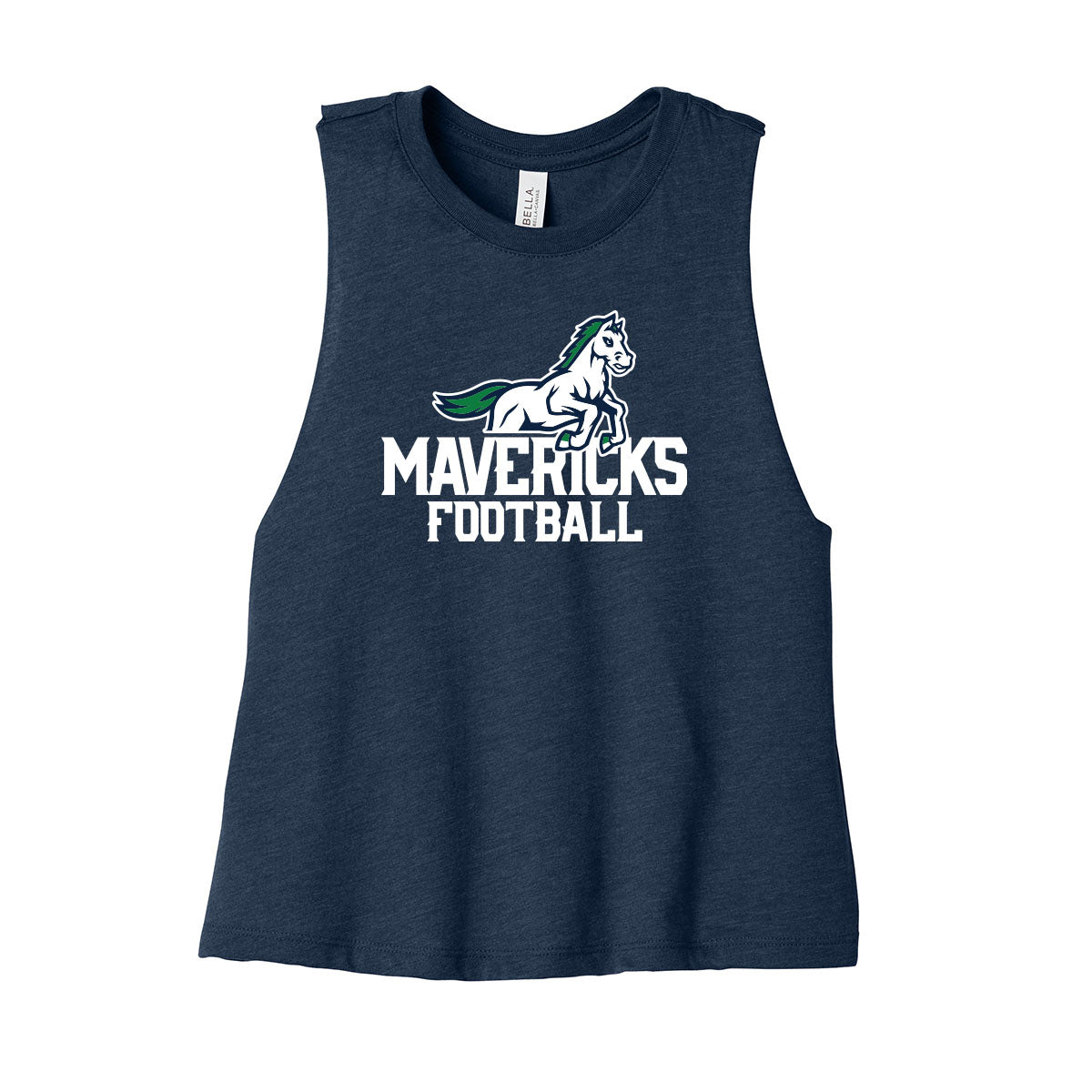 Mavericks Football Women's Cropped Tank