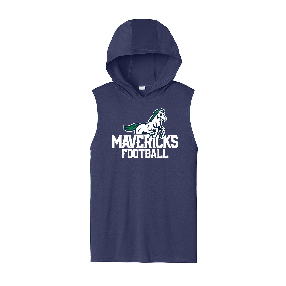 Mavericks Football Unisex Dri Fit Hooded Tank