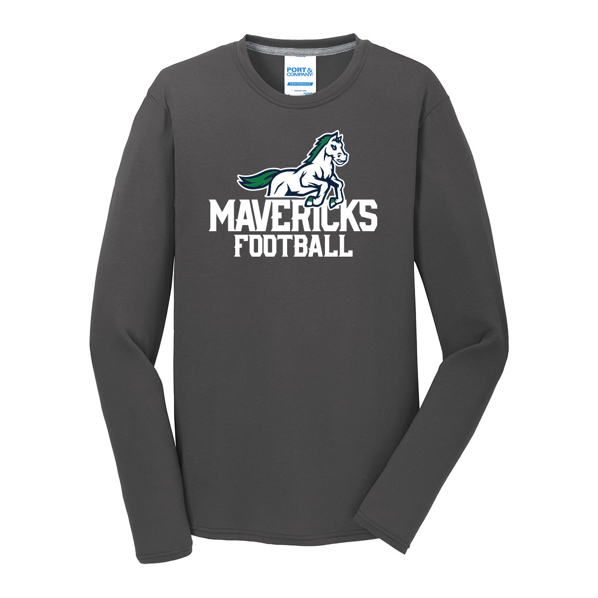 Mavericks Football  Long Sleeve Tee