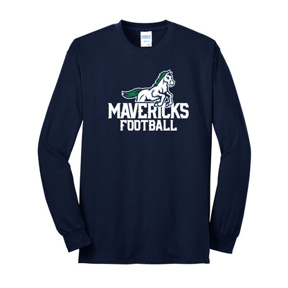 Mavericks Football  Long Sleeve Tee