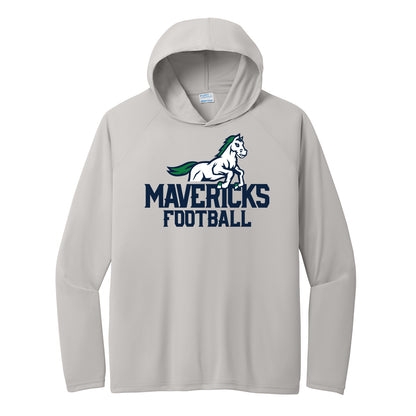 Mavericks Football Performance Hooded Long Sleeve Tee
