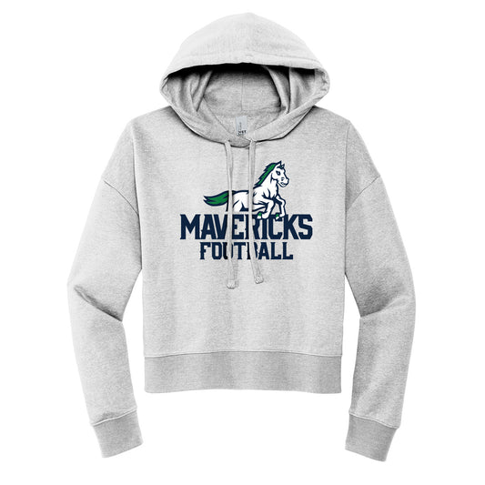 Mavericks Football Cropped Hoodie