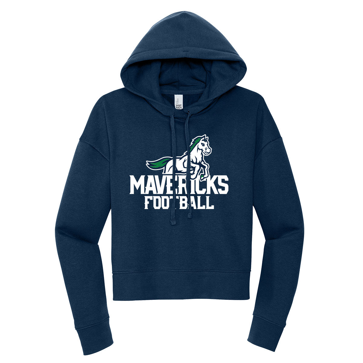 Mavericks Football Cropped Hoodie