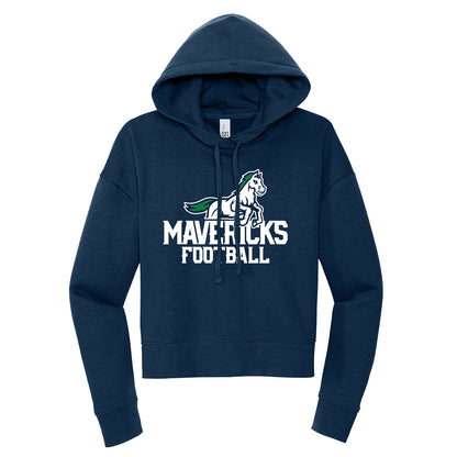 Mavericks Football Cropped Hoodie