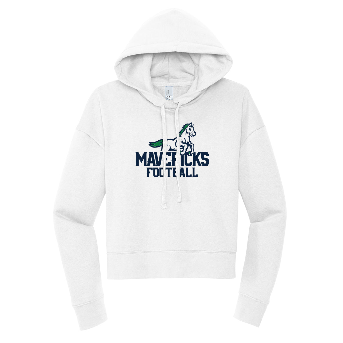 Mavericks Football Cropped Hoodie