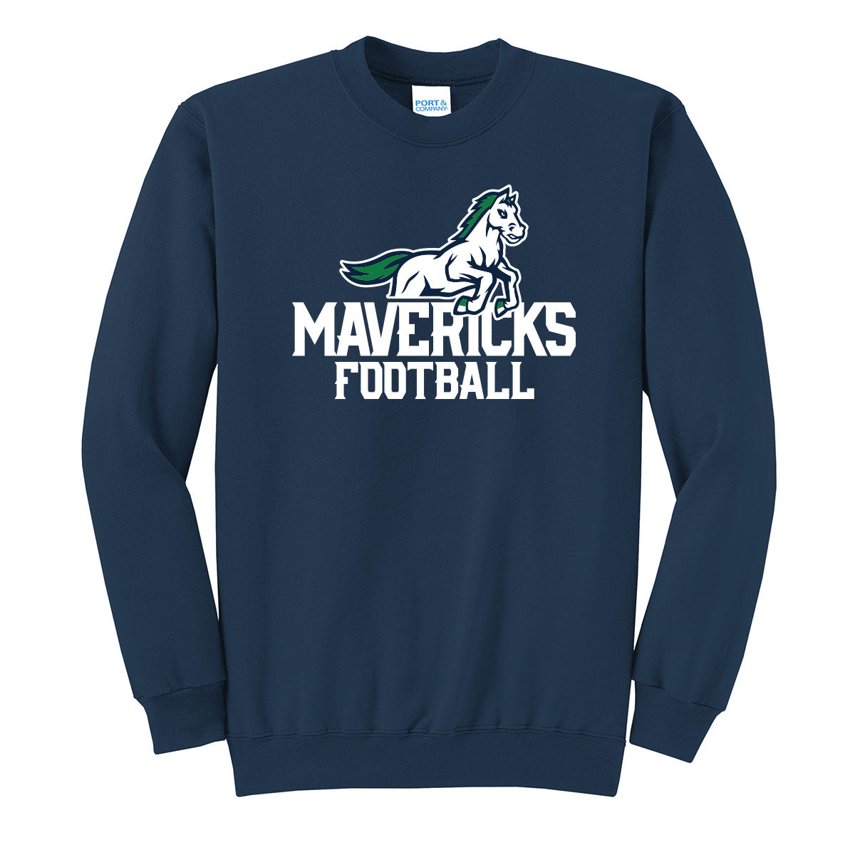 Mavericks Football Crewneck Sweatshirt