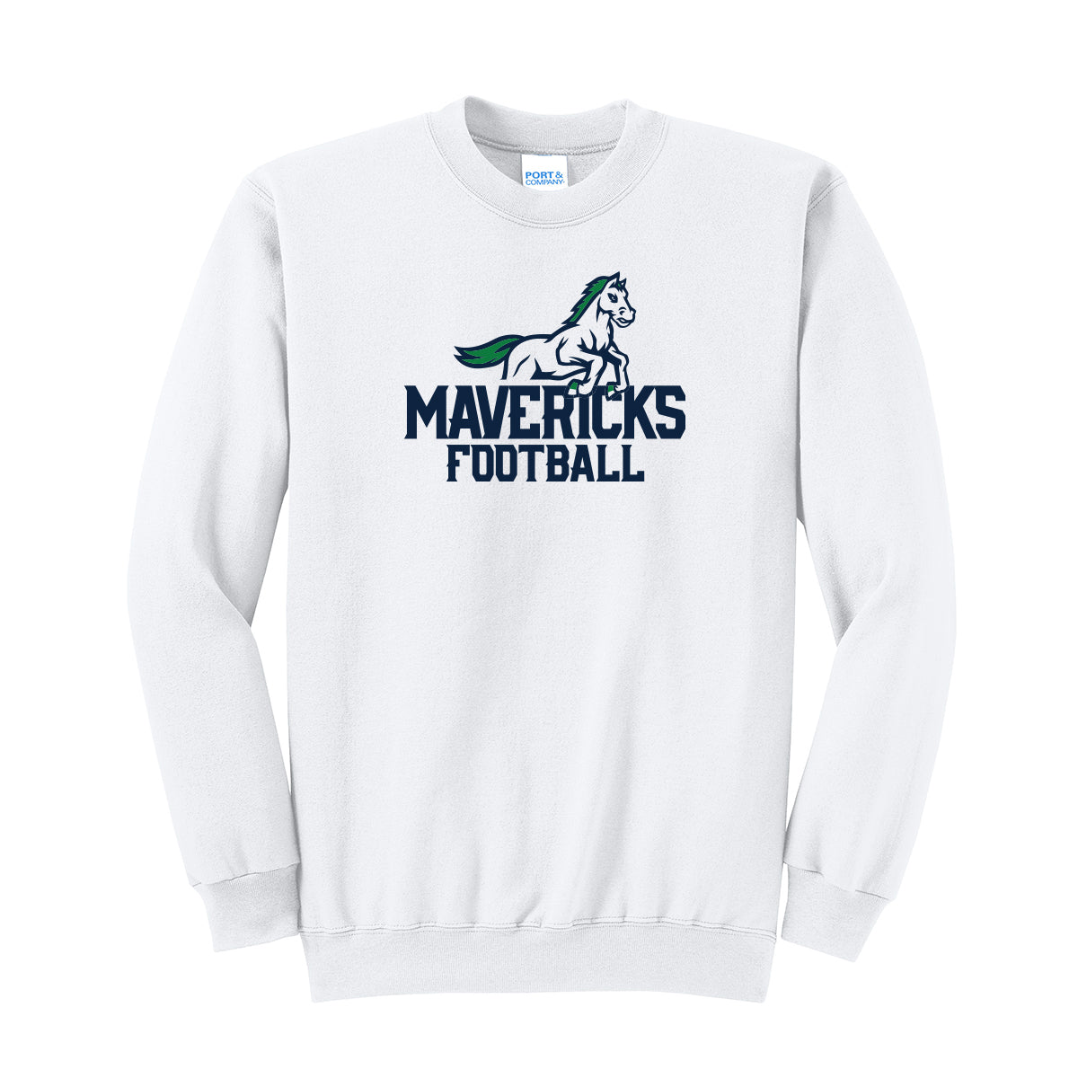 Mavericks Football Crewneck Sweatshirt