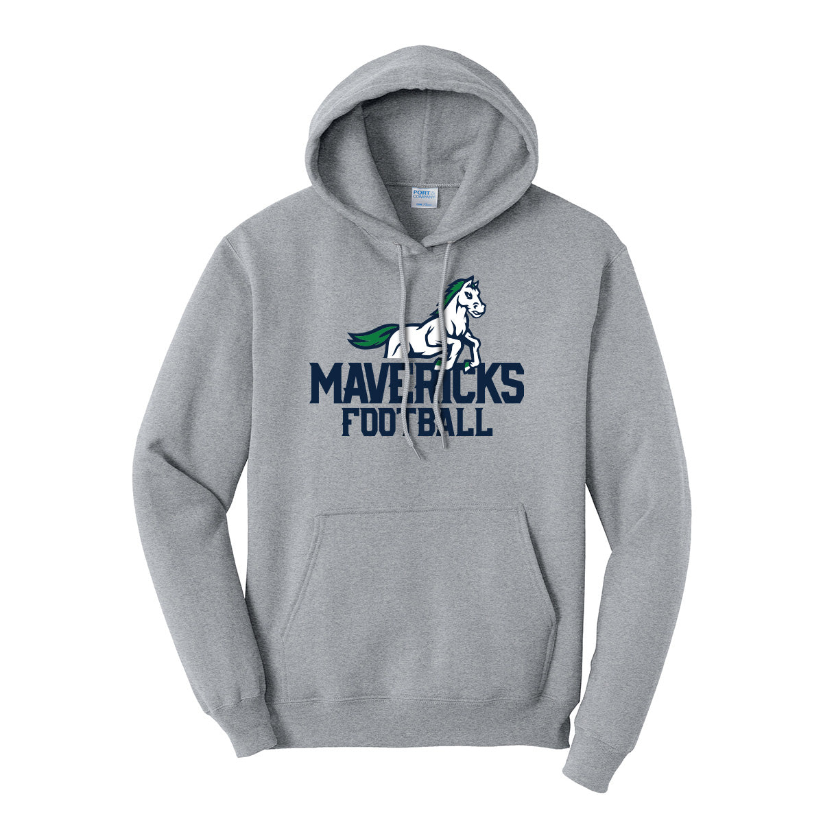 Mavericks Football Stacked Hoodie