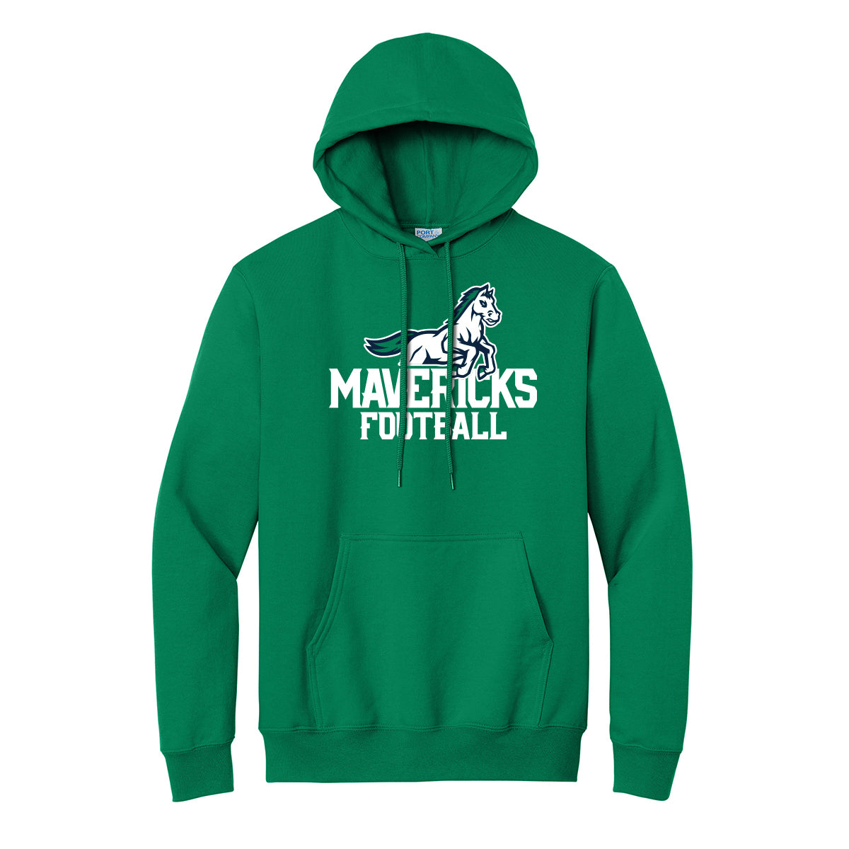 Mavericks Football Stacked Hoodie