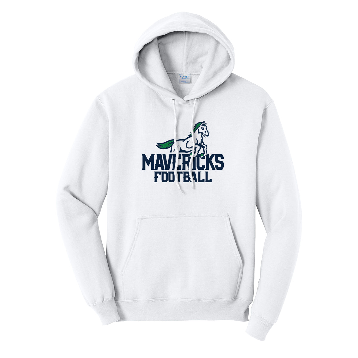 Mavericks Football Stacked Hoodie