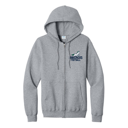 Mavericks Football Full Zip Sweatshirt
