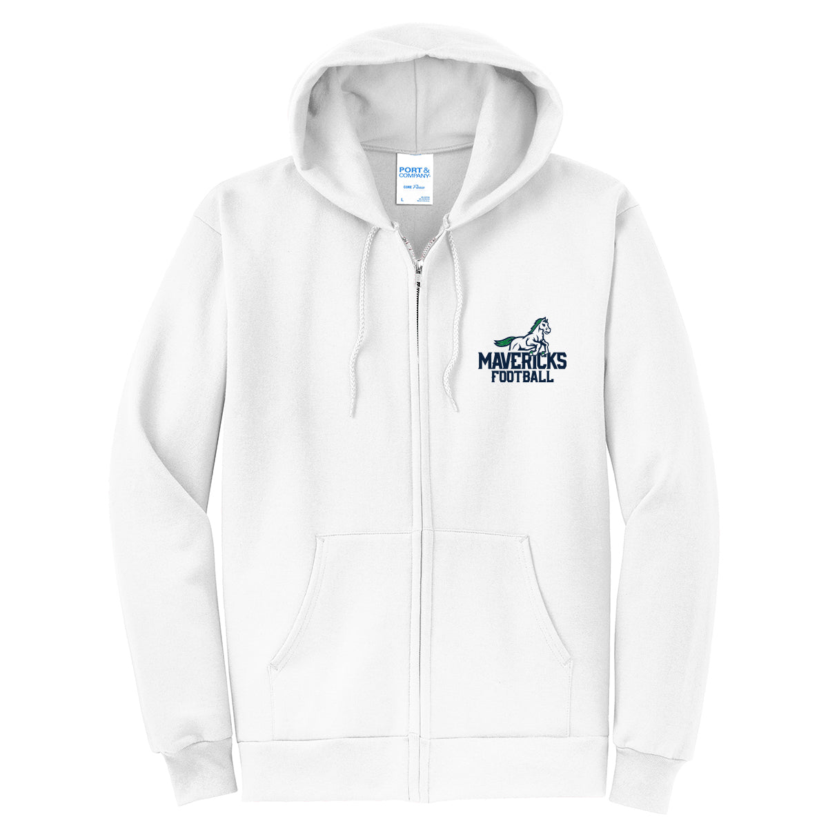 Mavericks Football Full Zip Sweatshirt