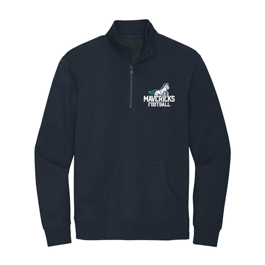 Mavericks Football  1/4 Zip Fleece