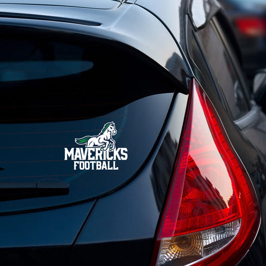 Maverick Football Sticker