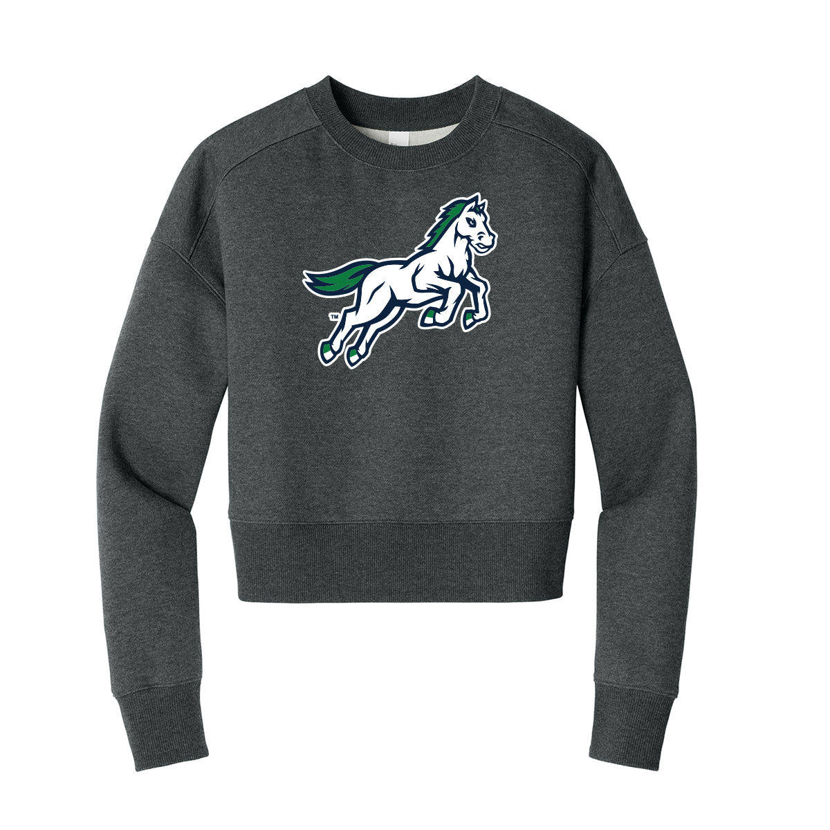 Mavericks Cropped Crewneck Sweatshirt