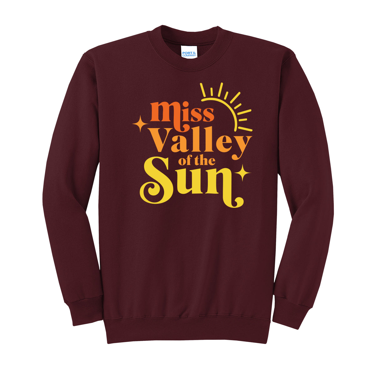 Miss Valley Of the Sun Crewneck Sweatshirt