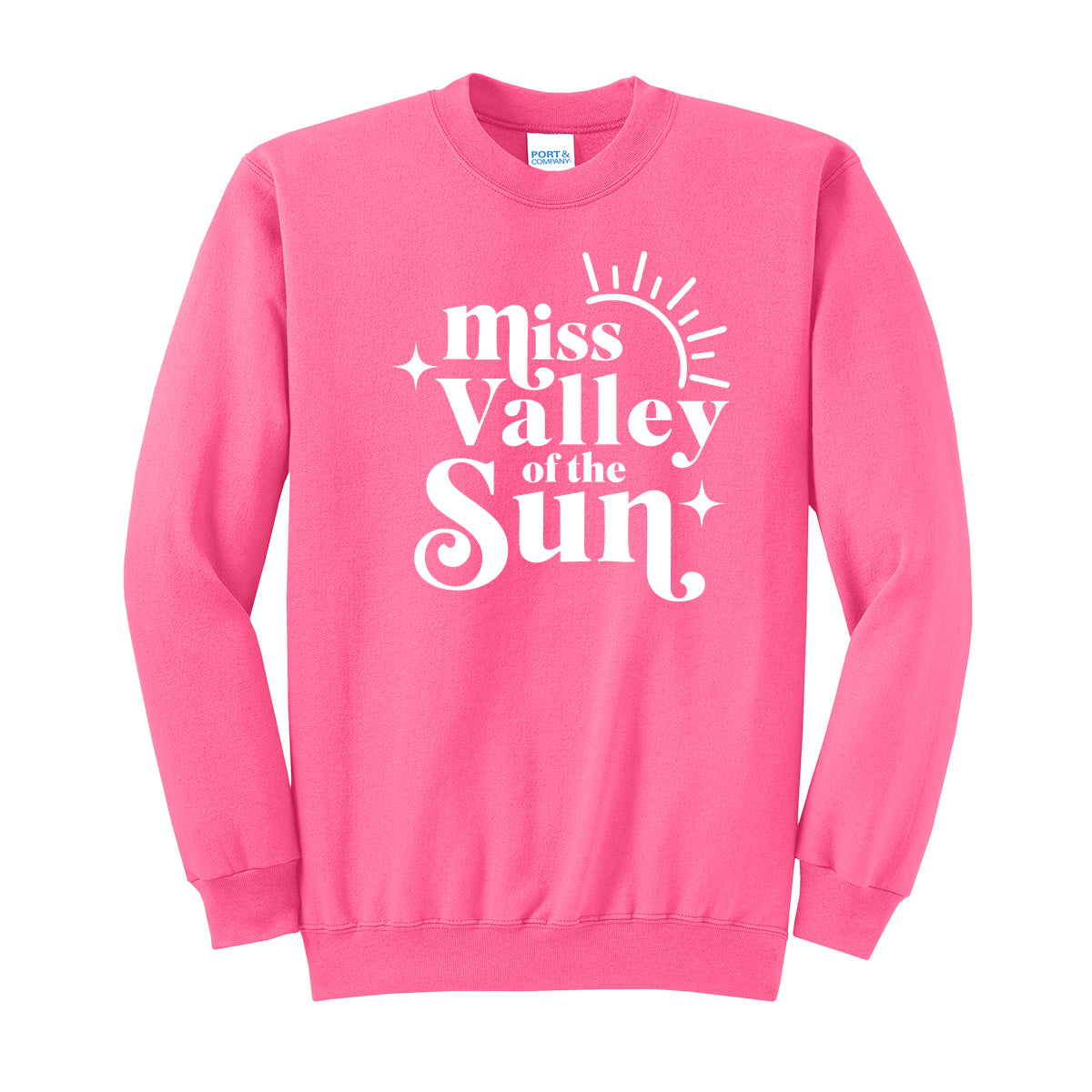 Miss Valley Of the Sun Crewneck Sweatshirt