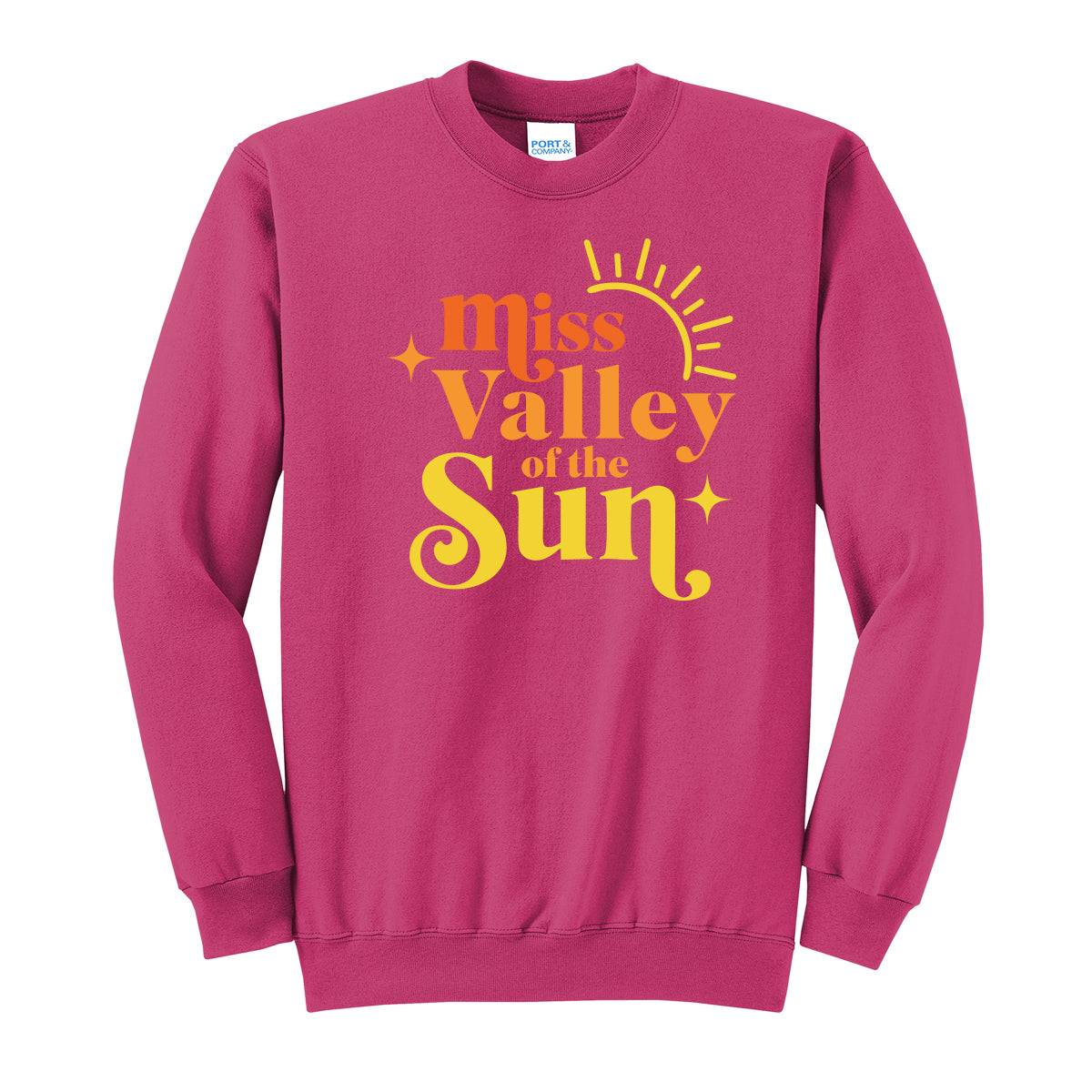 Miss Valley Of the Sun Crewneck Sweatshirt