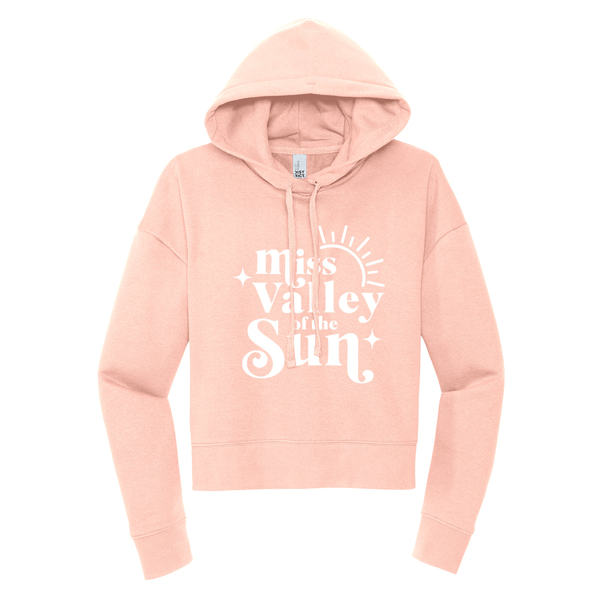 Miss Valley Of the Sun Cropped Hoodie