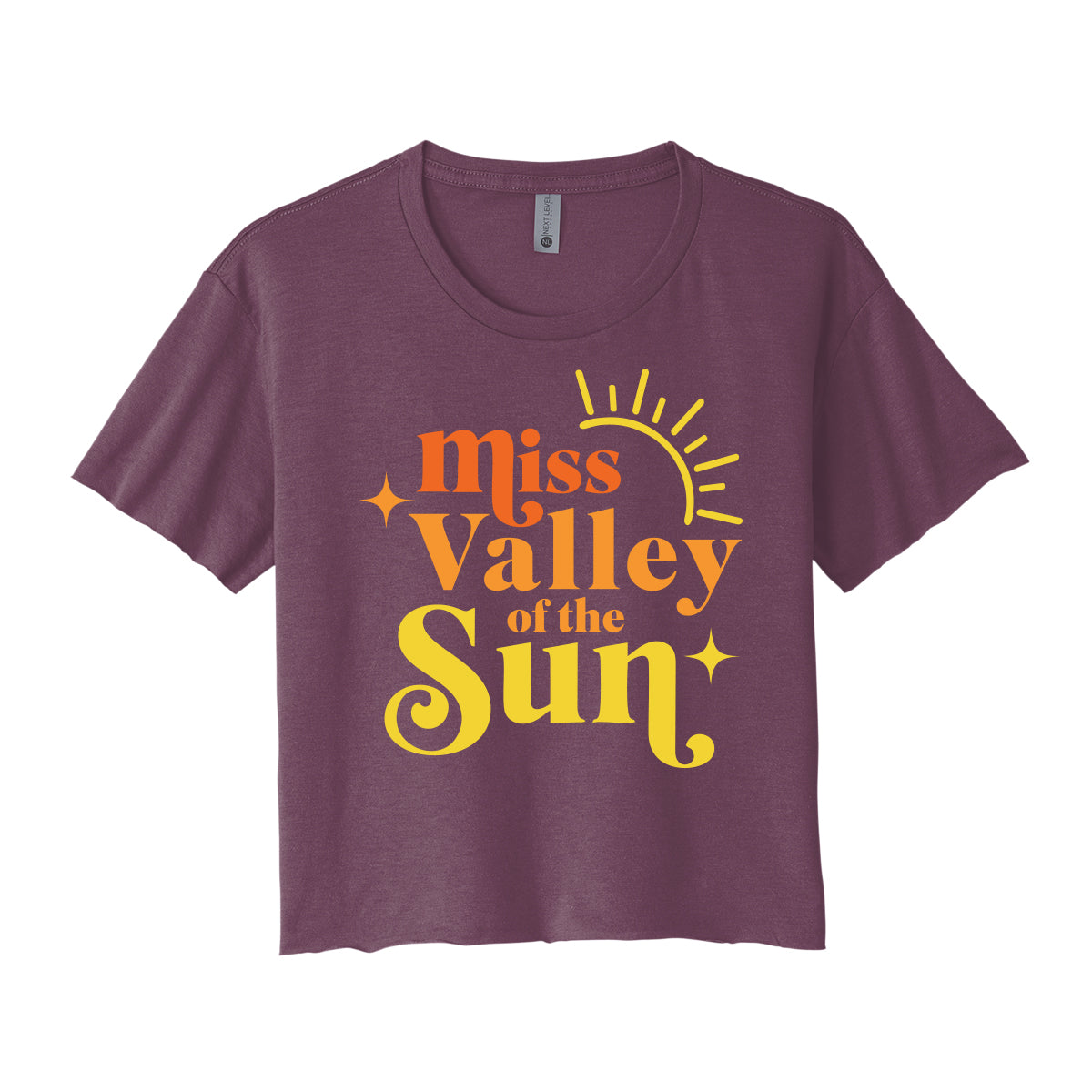 Miss Valley Of the Sun Cropped Tee