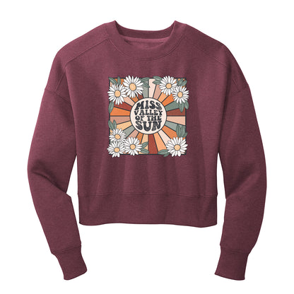 Groovy MVOTS Cropped Crewneck Sweatshirt