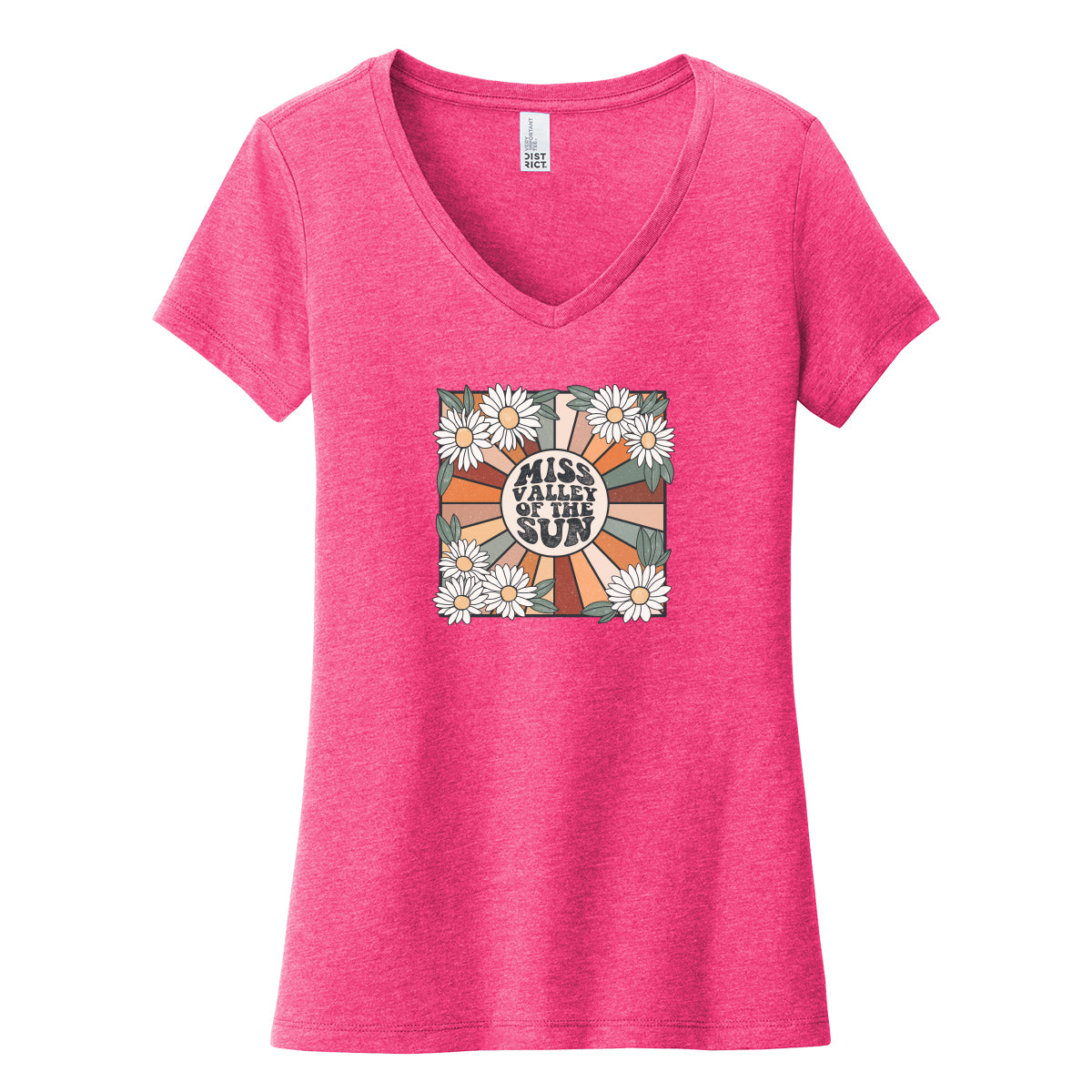 Groovy MVOTS Womens V-Neck Tee