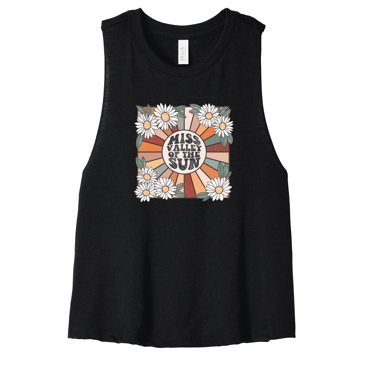 Groovy MVOTS Cropped Racerback Tank