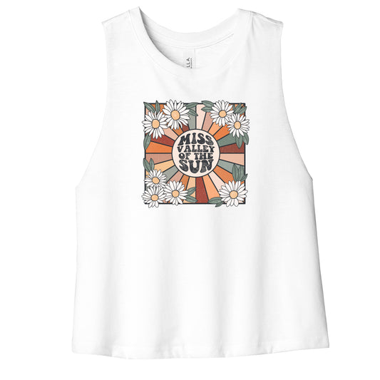 Groovy MVOTS Cropped Racerback Tank