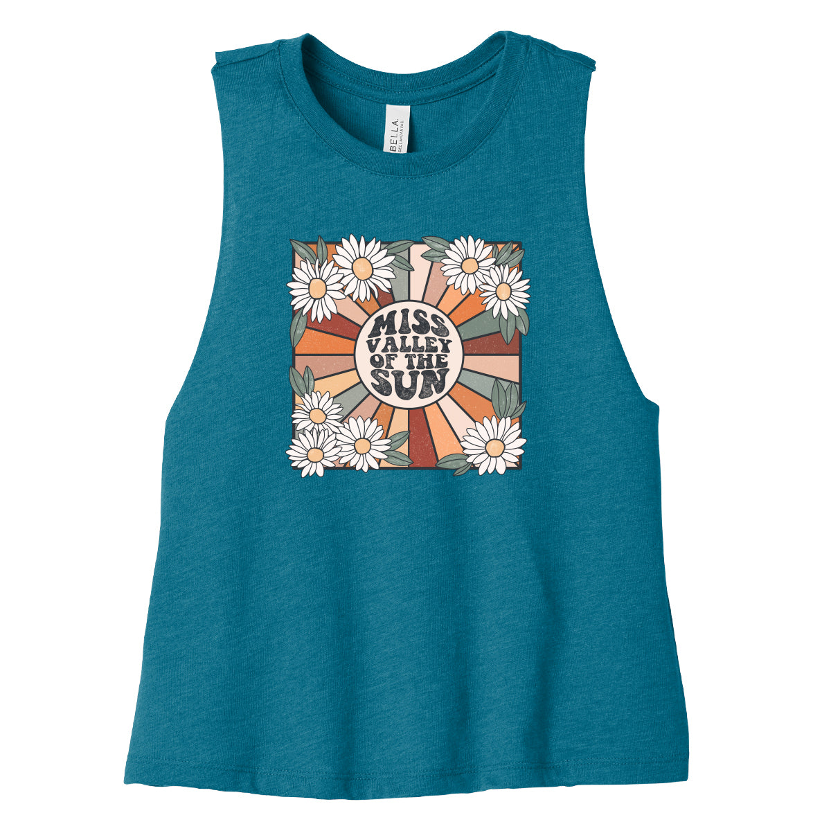 Groovy MVOTS Cropped Racerback Tank