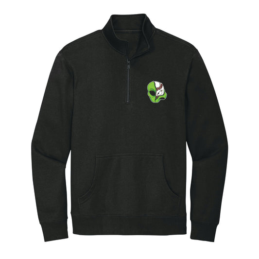 Moonshot Alien Ball 1/4 Zip Fleece