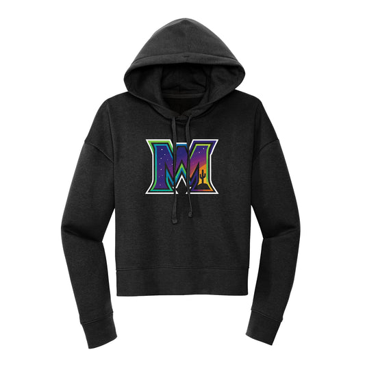 Moonshots M Baseball Cropped Hoodie