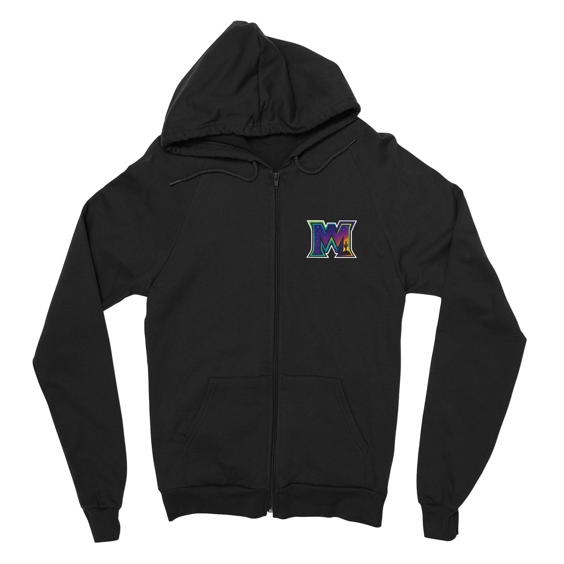 Moonshots M Baseball Full Zip Sweatshirt