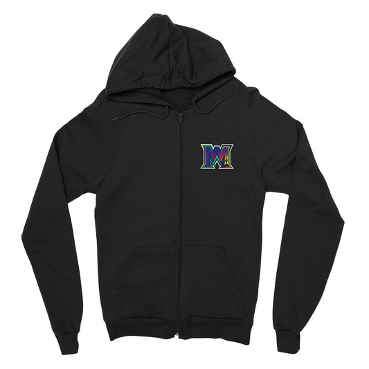 Moonshots M Baseball Full Zip Sweatshirt