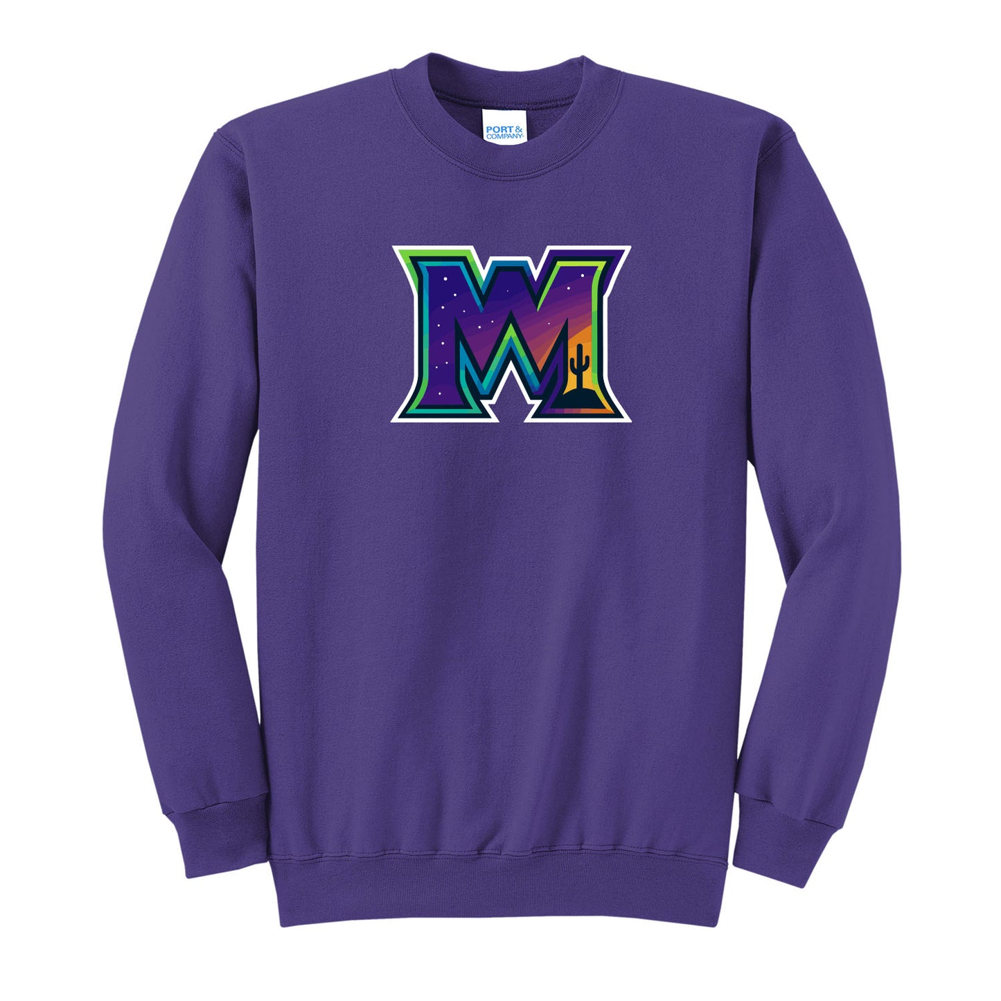 Moonshots M Baseball Crewneck Sweatshirt