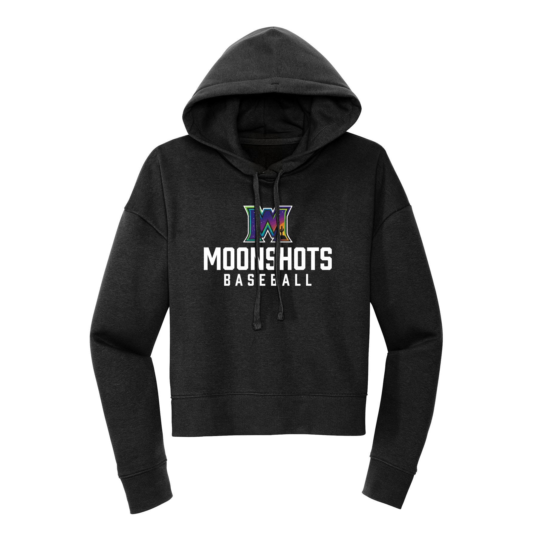 Moonshots Baseball Cropped Hoodie