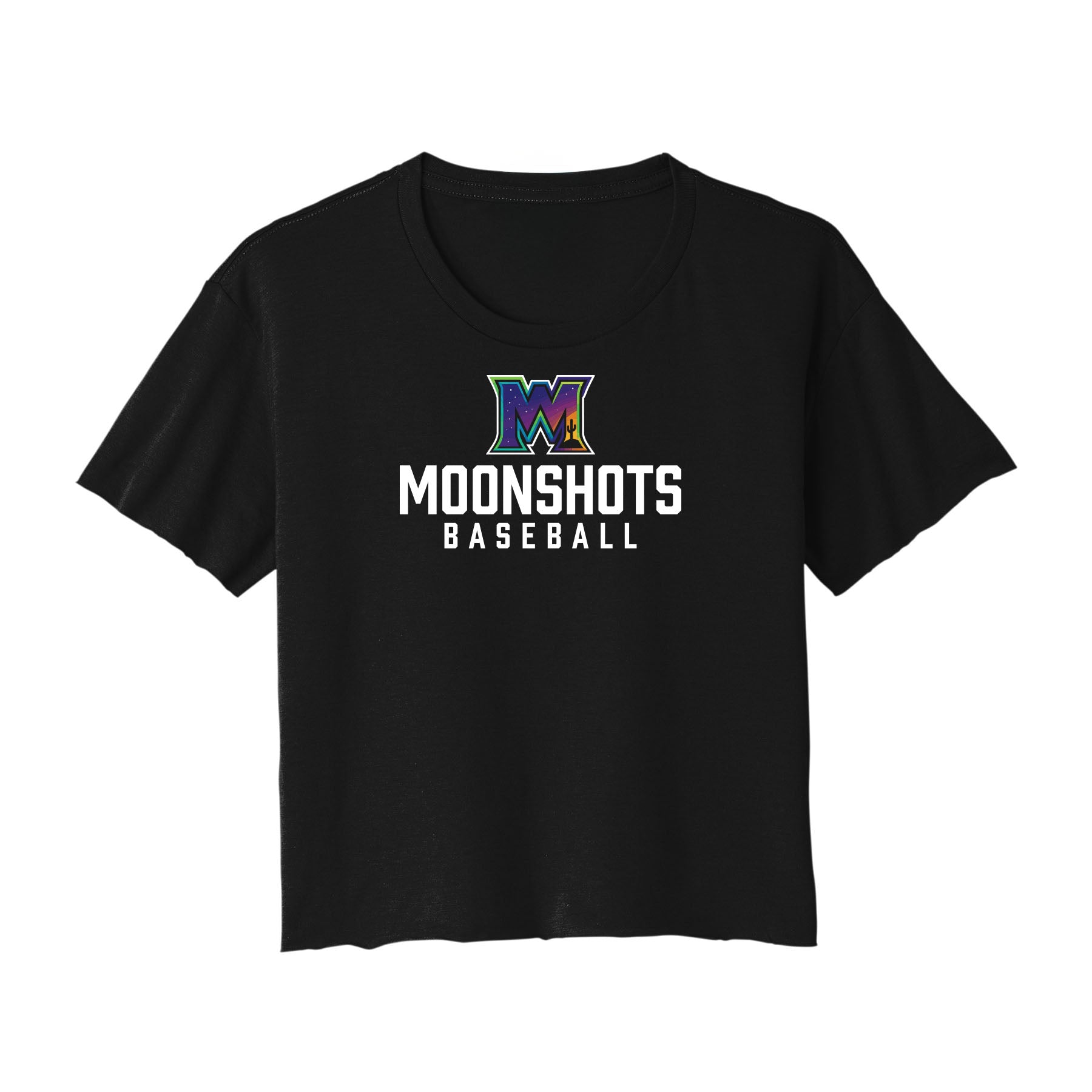 Moonshots Baseball Cropped Tee