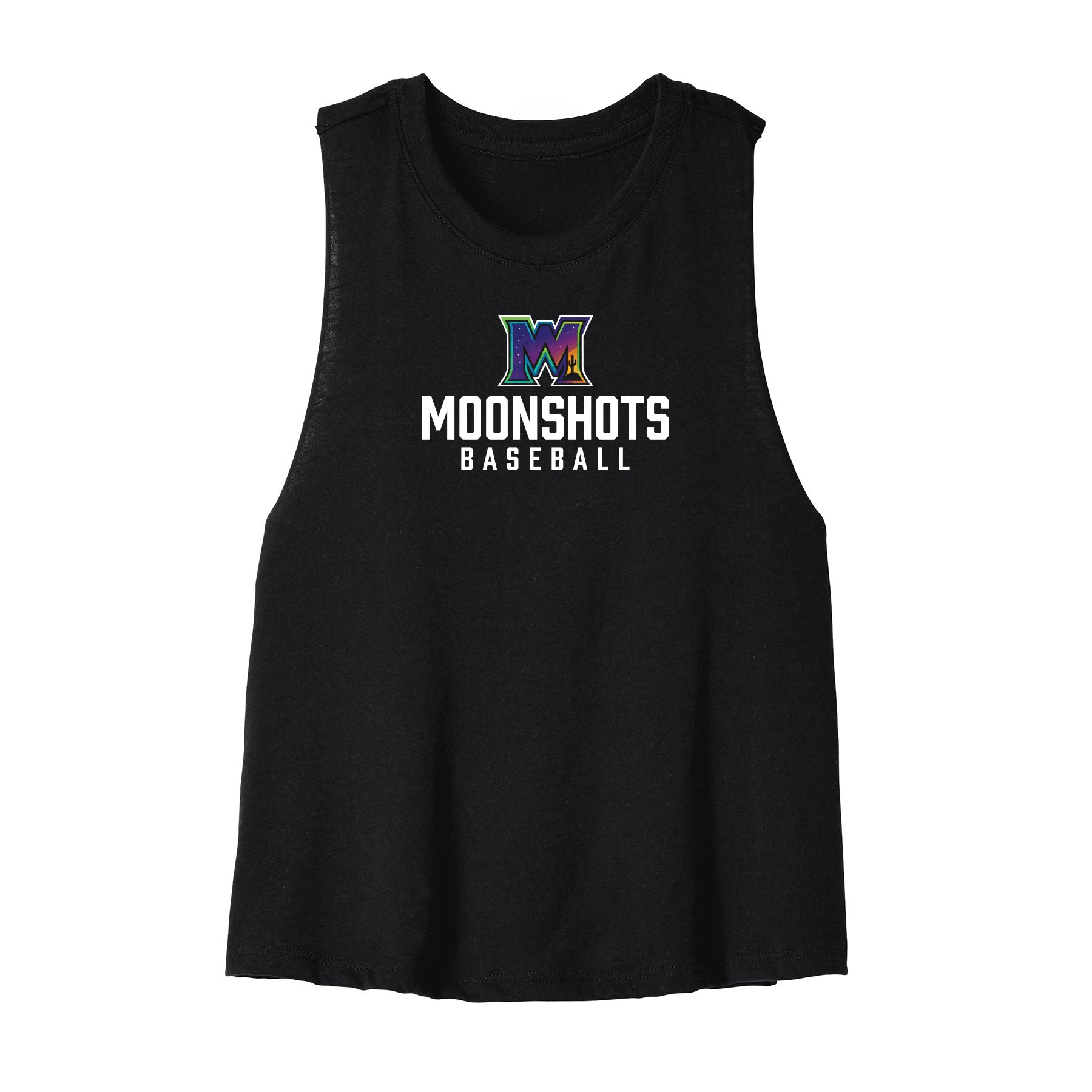 Moonshots Baseball Women's Cropped Tank