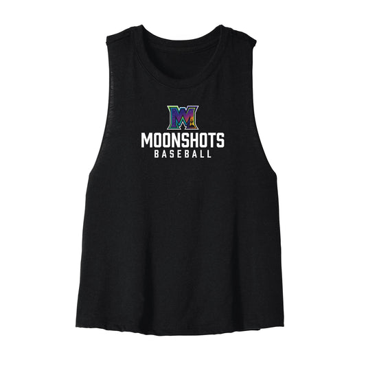 Moonshots Baseball Women's Cropped Tank