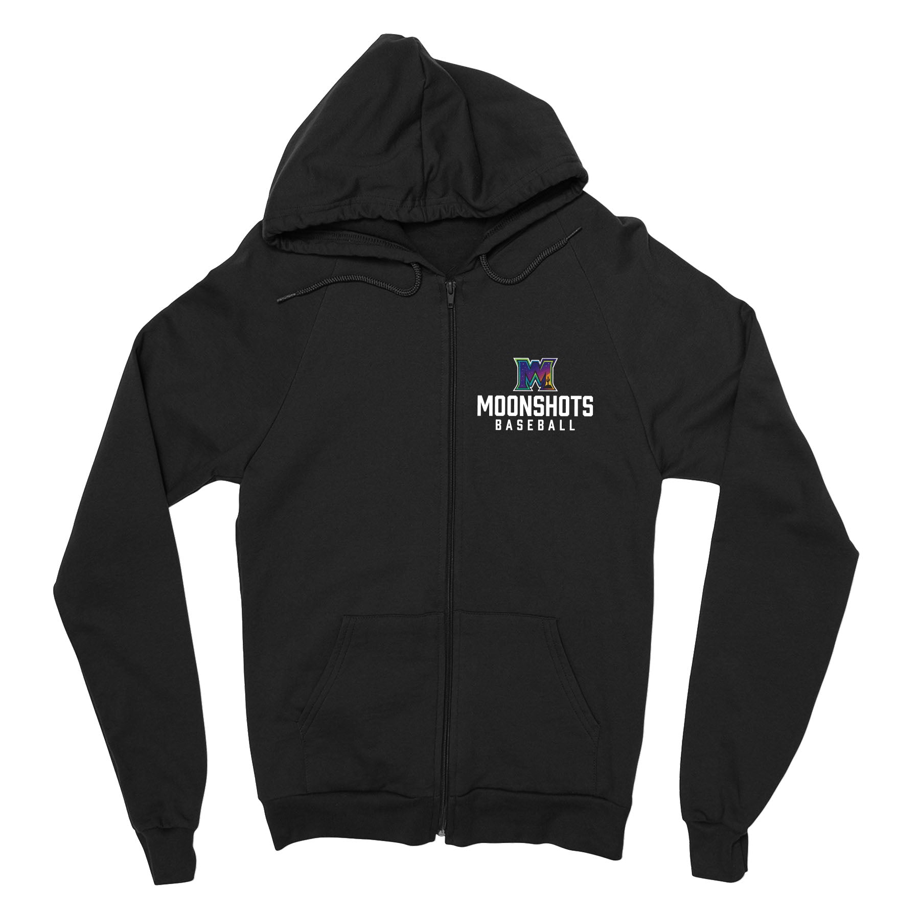 Moonshot Baseball Full Zip Sweatshirt