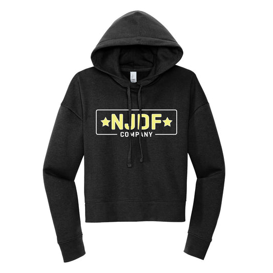 NJDF Company Cropped Hoodie