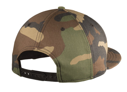 Liberty L Camo Flat Bill Snapback